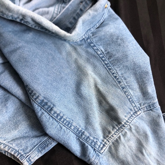 Vtg Schneider National Racing Denim Button Up - Picture 12 of 13